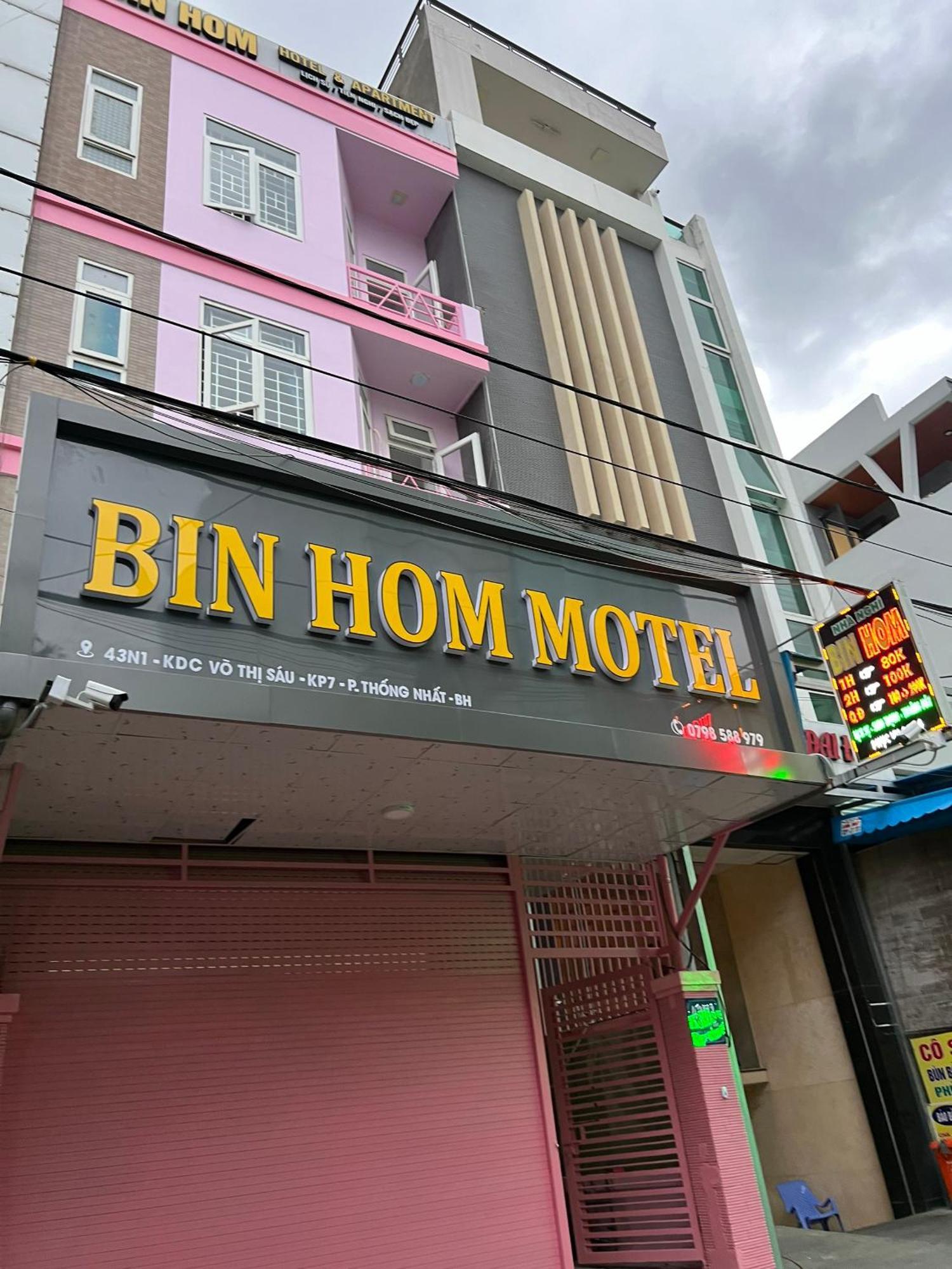 Bin Hom Motel Bien Hoa Kültér fotó