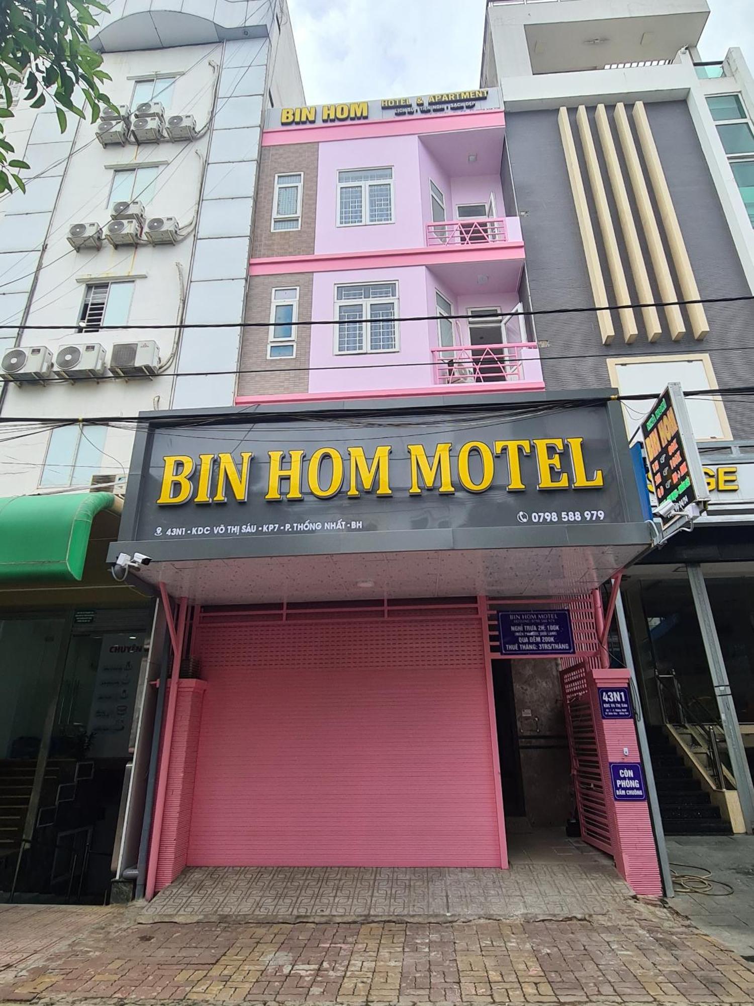 Bin Hom Motel Bien Hoa Kültér fotó