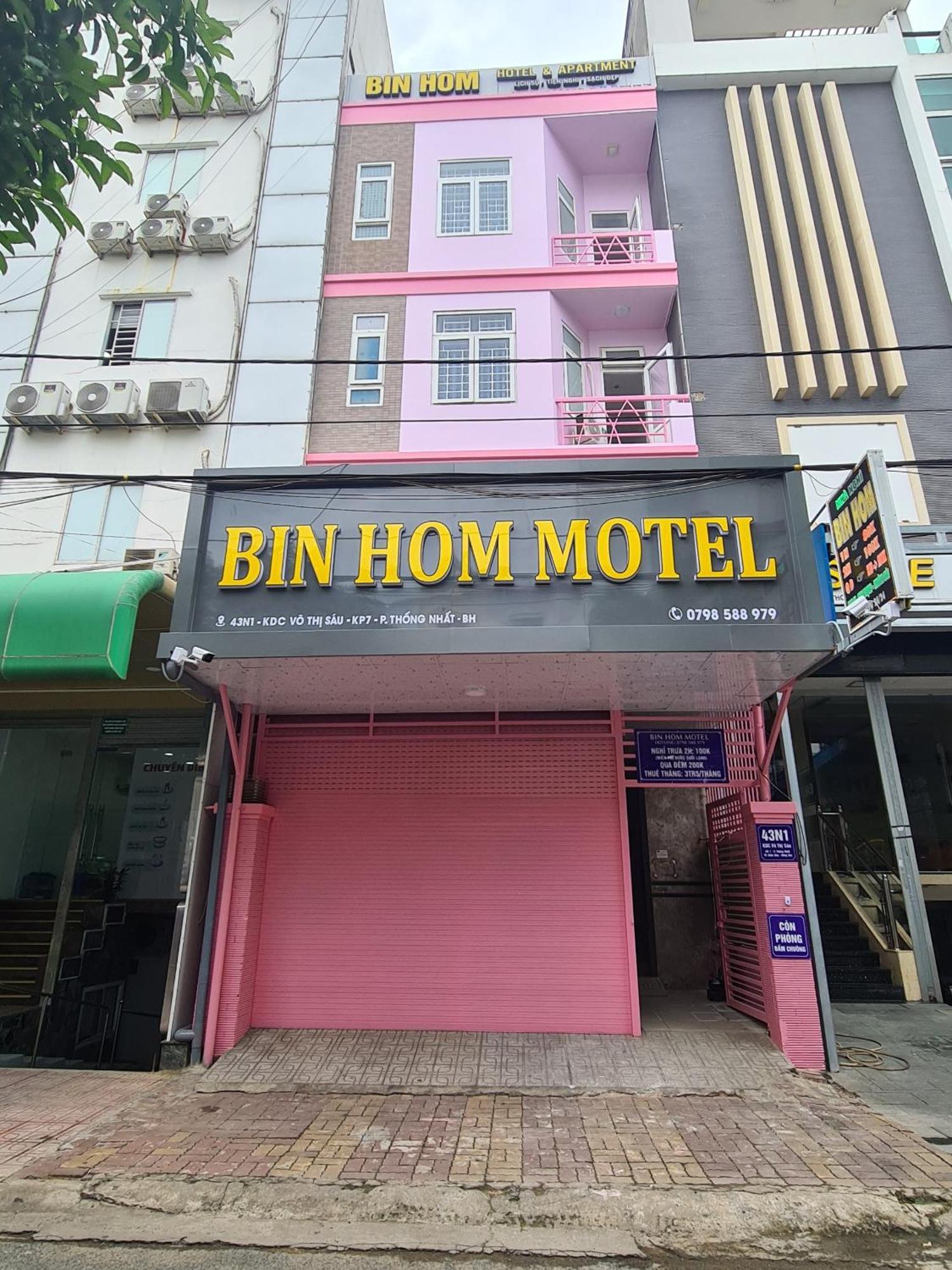 Bin Hom Motel Bien Hoa Kültér fotó